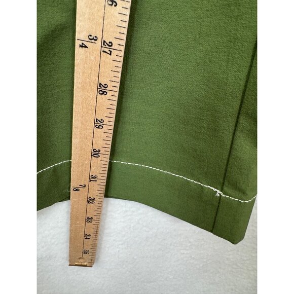 Urban Outfitters Nylon Skate Fit Carpenter Pants green 90s sz M - Picture 7 of 9